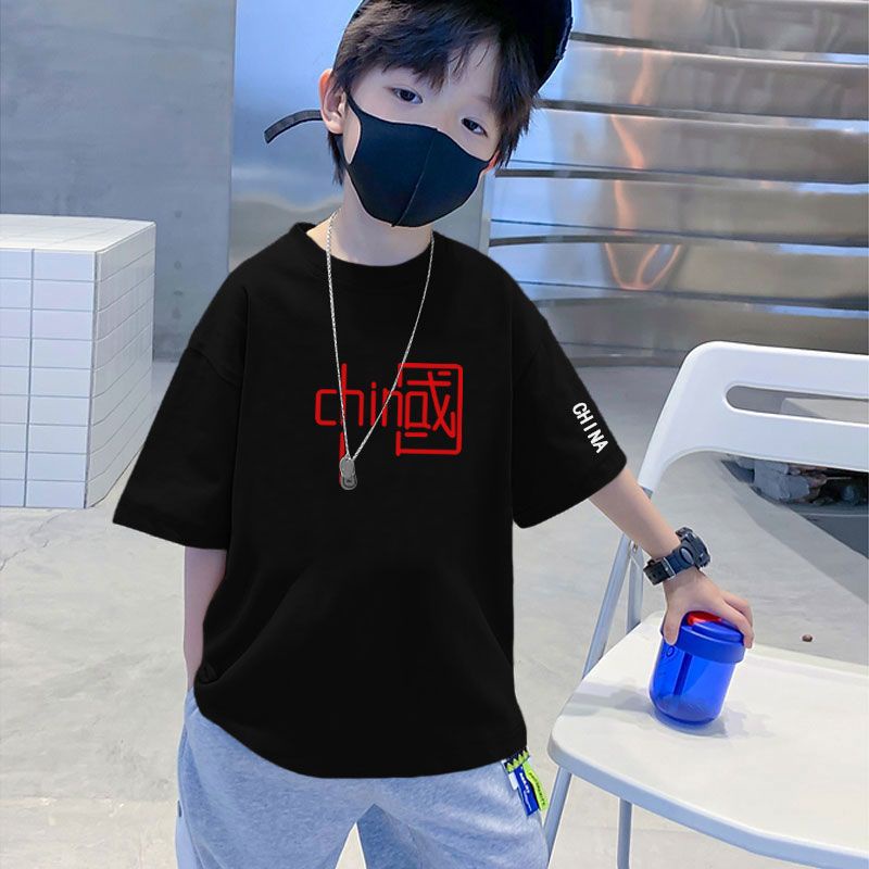 Mới Áo Thun 100% Cotton Tay Ngắn Unisex Cho Bé