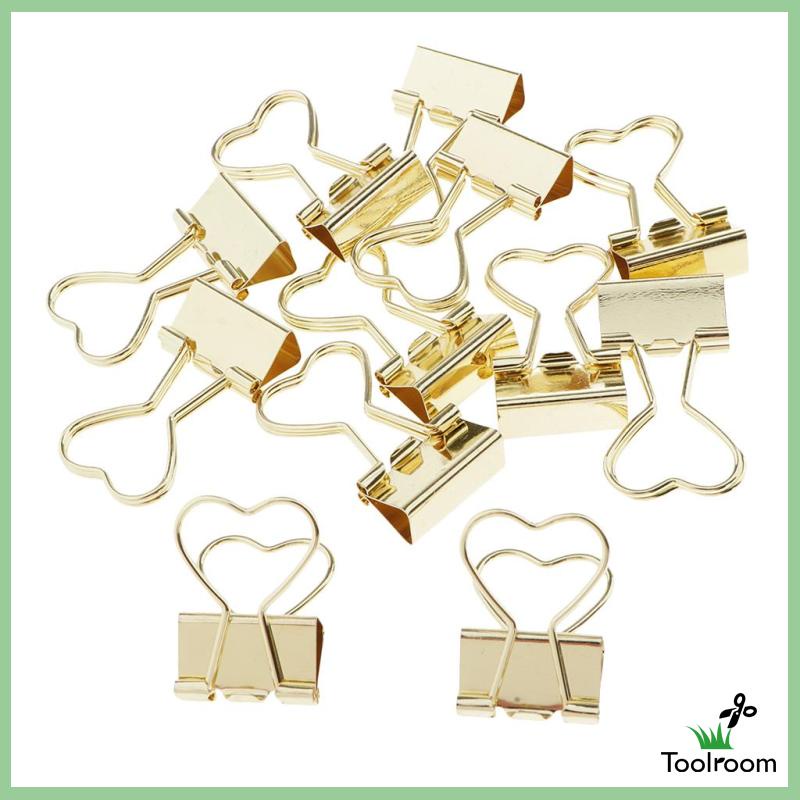 Set 12 Kẹp Giấy Kim Loại