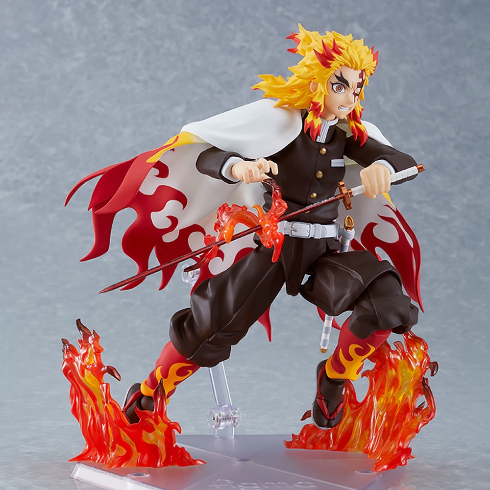 Mô Hình Nhân Vật Hoạt Hình Demon Slayer 14cm Figma #553 Mô Hình Nhân Vật Rengoku Kyoujurou Rengoku Kimetsu No Yaiba