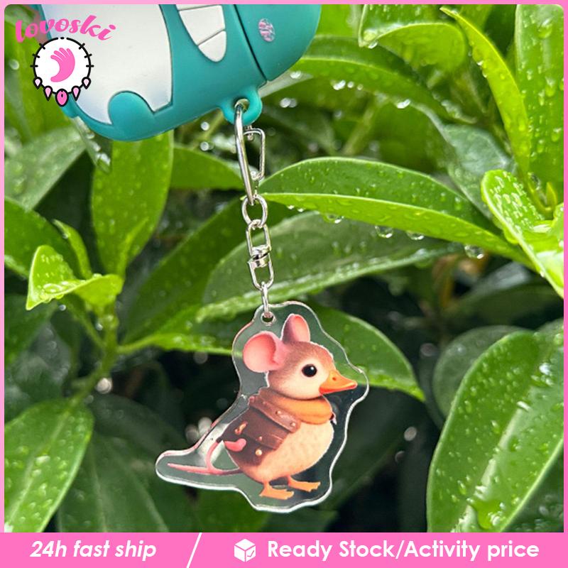 Móc Khóa Kim Loại Hình Động Vật Dễ Thương