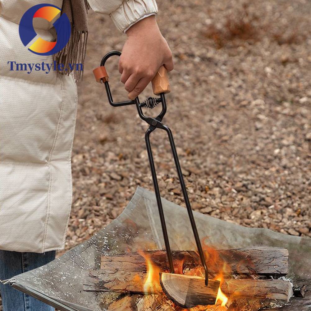 Kẹp Lò Xo Nén Bằng Kim Loại Dùng Nướng BBQ Tiện Dụng