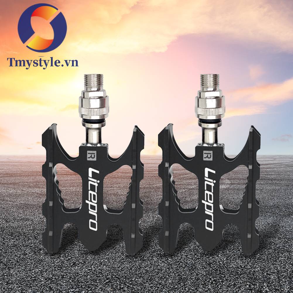 1 Cặp Bàn Đạp Xe Đạp Leo Núi Gấp Gọn Tiện Lợi