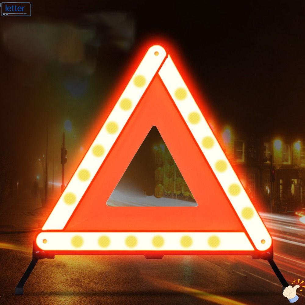 Bộ 2 Bảng Cảnh Báo Khẩn Cấp Hình Tam Giác Màu Đỏ Có Thể Gập Lại Chuẩn EU