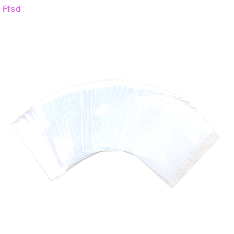 Set 50 Tấm Phim Dán Bảo Vệ Album Ảnh Kích Thước 80x120mm