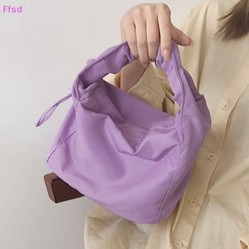 {Ffsd} Túi Xách Đeo Dưới Cánh Tay Cỡ Lớn Bằng Polyester Có Khóa Nam Châm Đơn Giản Thời Trang Mùa Xuân Dành Cho Nữ Bán Chạy * Hàng Ngày
