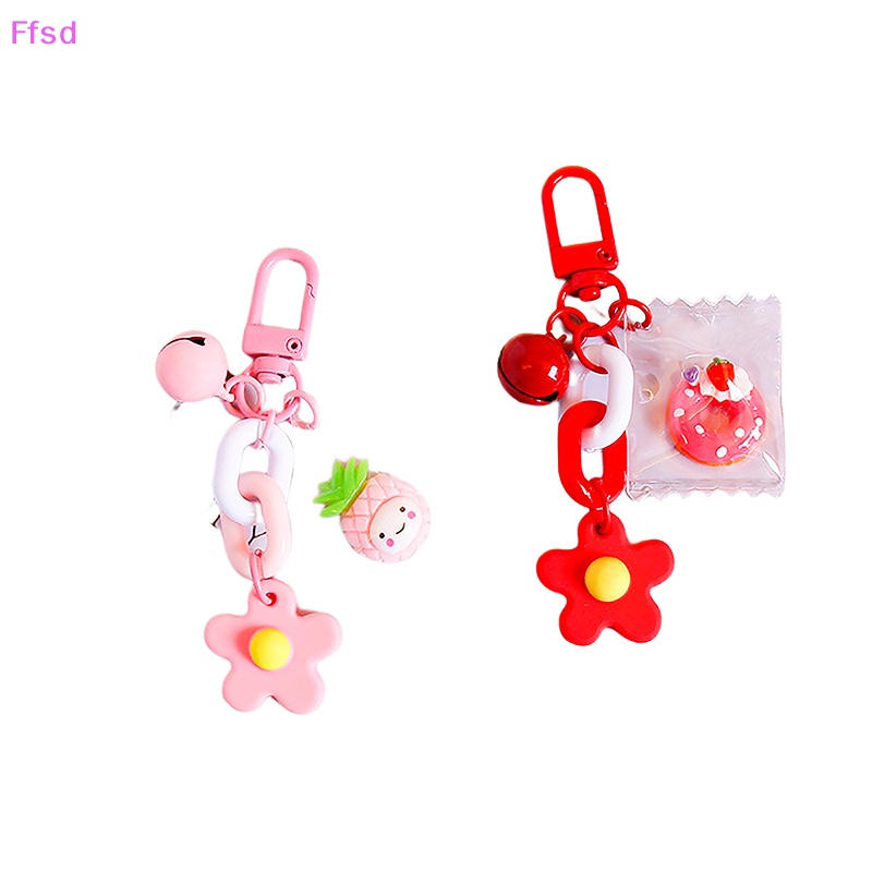 {Ffsd} Móc Điện Thoại Di Động Bằng Resin Hình Hoa Dễ Thương Hữu Ích Sáng Tạo Phong Cách Hàn Quốc Cho Nữ * Hàng Bán Chạy