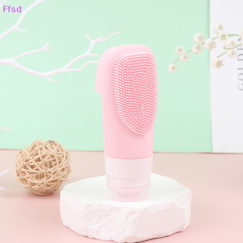{Ffsd} Bộ Chai Silicone Rỗng Dạng Nhấn Đựng Mỹ Phẩm / Dầu Gội Đầu Có Thể Bơm Đầy Lại * Bán Chạy