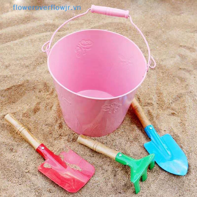 Bộ 3 Xẻng Xúc Cát Vui Nhộn Dành Cho Bé Chơi Ngoài Trời Vào Mùa Hè