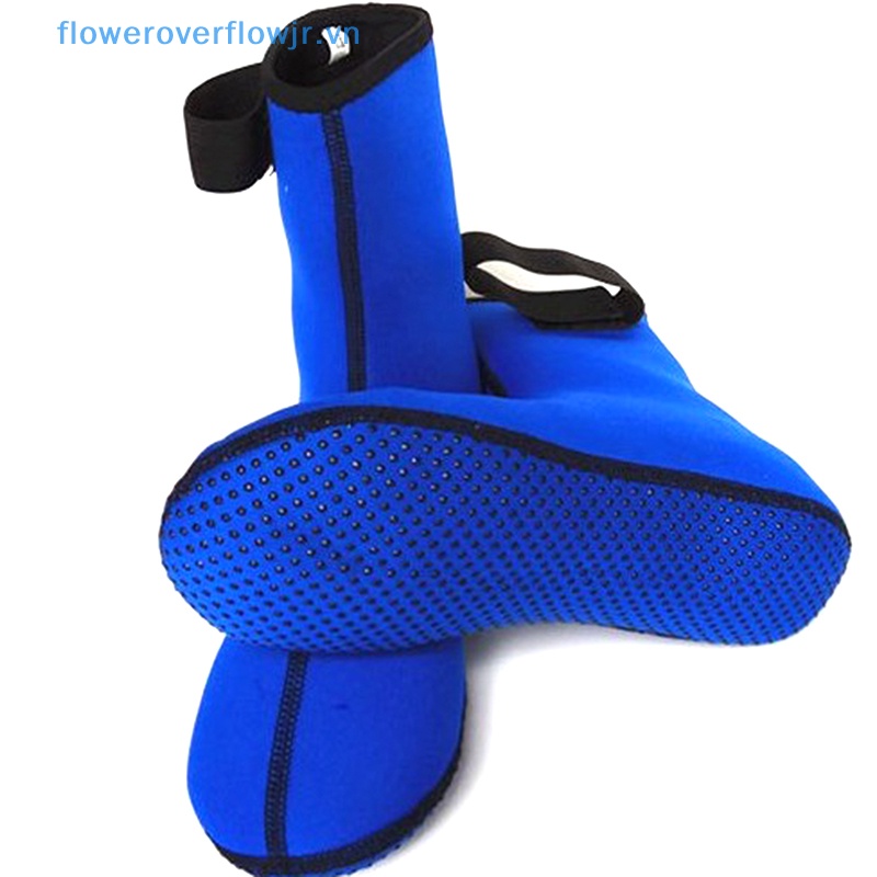 Giày Bốt Đi Biển / Lặn Dày 3mm Bằng Cao Su Tổng Hợp Chống Trượt