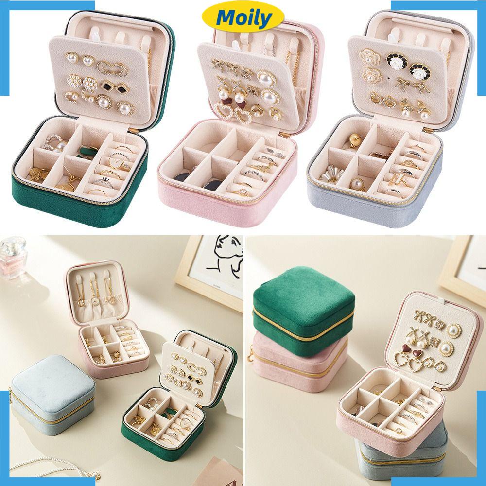 MOILYVN Hộp Đựng Trang Sức Chất Lượng Cao Ốp