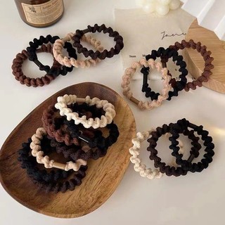 Thun cột tóc nữ dễ thương LAGU Accessories phụ kiện buộc tóc nữa nhiều màu