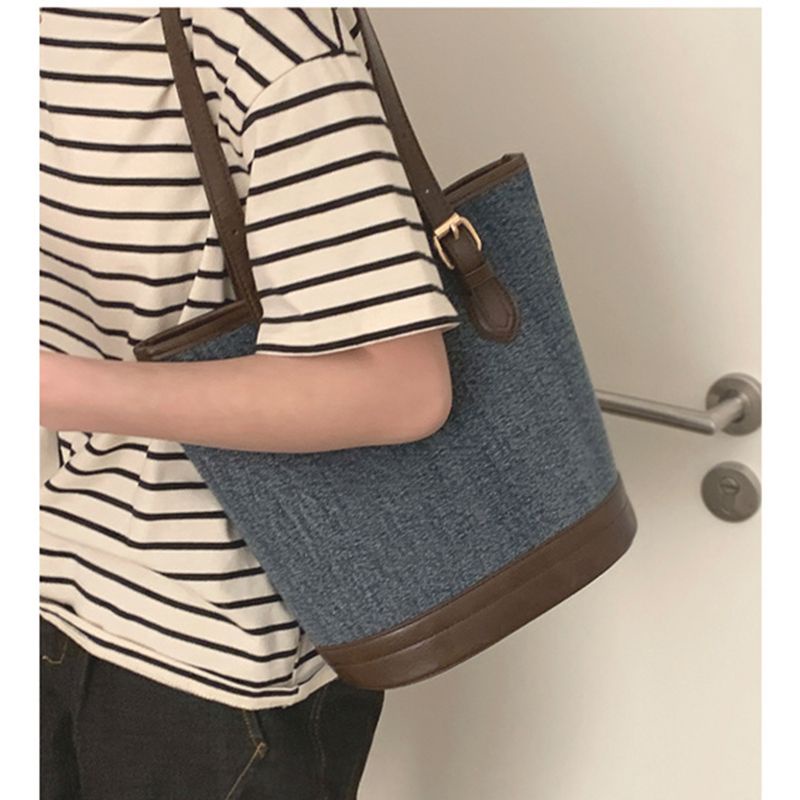Túi Đeo Chéo Denim Phong Cách Retro Thời Trang Mới 2023 Cho Nữ