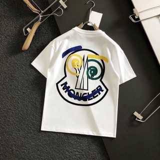 Mcr 2023 Sản Phẩm Mới Mặt Cười Thời Trang Cặp Đôi Unisex Áo Thun Cotton Nguyên Chất In Thời Trang Cổ Điển Đơn Giản Nhãn Cổ + Thẻ Treo