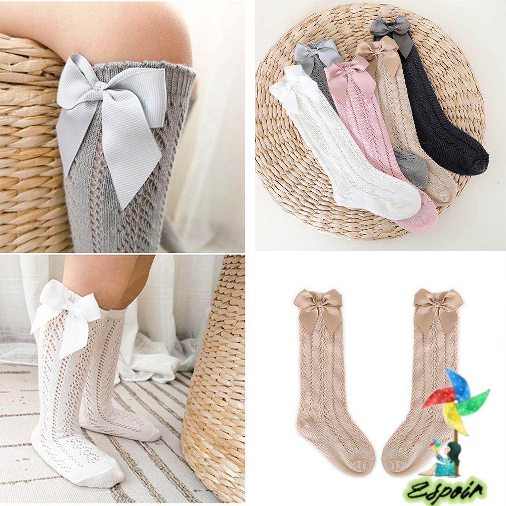 ESPO Tất Lưới Đính Nơ Xinh Xắn Cho Bé Gái