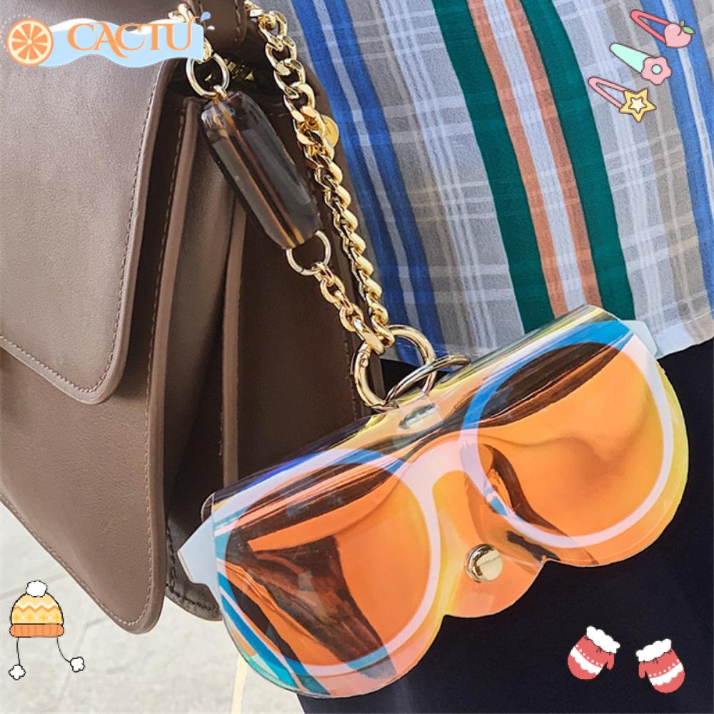 CACTU Vỏ Bọc Bảo Vệ Mắt Kính Bằng PVC Màu Laser Độc Đáo