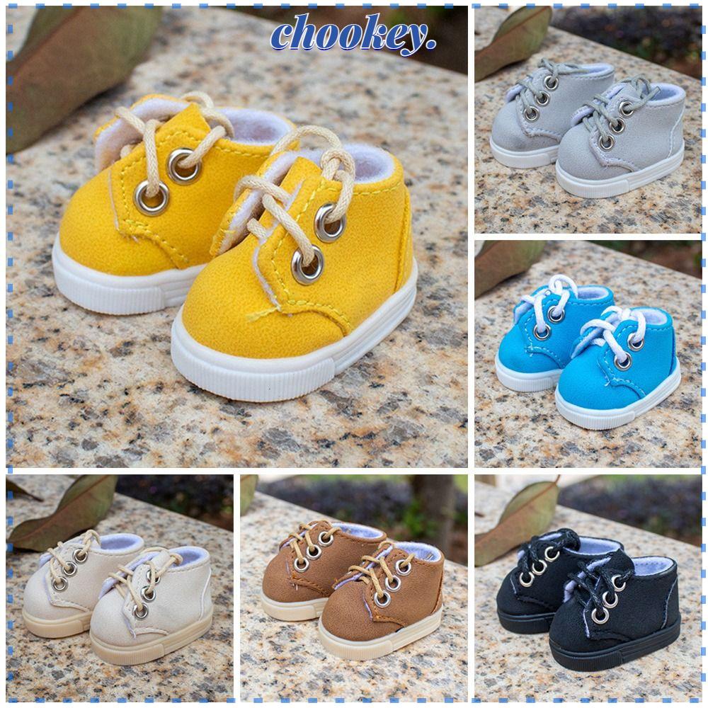 CHOOKEY Giày Thể Thao Thời Trang Cho Búp Bê 15cm Tỉ Lệ 1 / 12