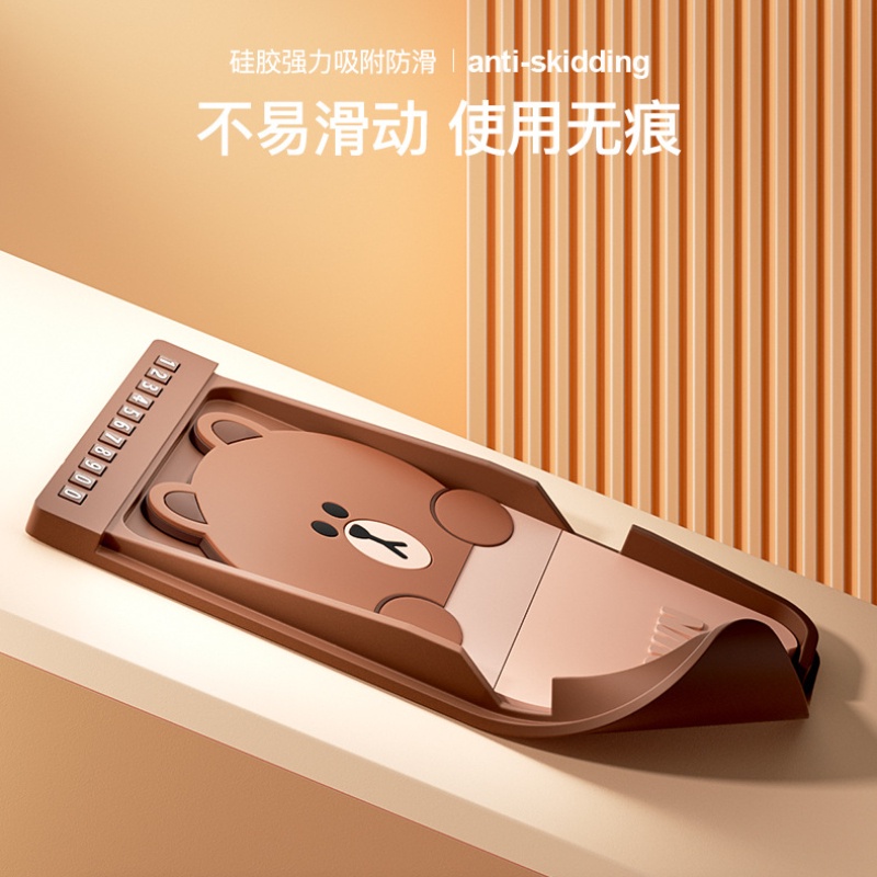 Line Friends Giá Đỡ Điện Thoại Đa Năng Chống Trượt In Hoạt Hình Dễ Thương