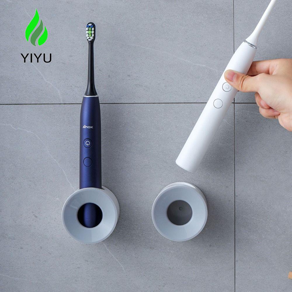 YIYU 1 Giá Đỡ Bàn Chải Đánh Răng Điện Tự Dính Tiết Kiệm Không Gian Chống Bụi Tiện Dụng Cho