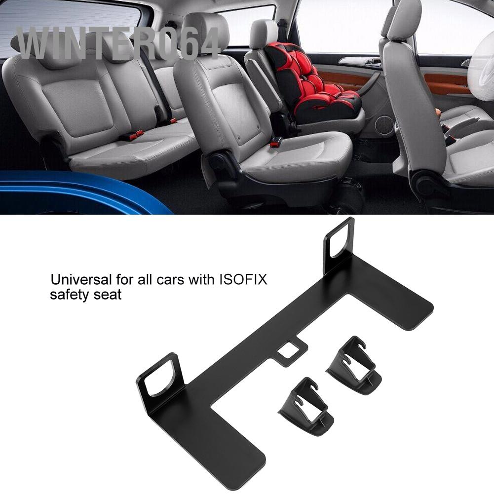 Winter064 Universal ISOFIX Mount Base Autos Cars Ghế an toàn Giá đỡ Latch Metal Handy