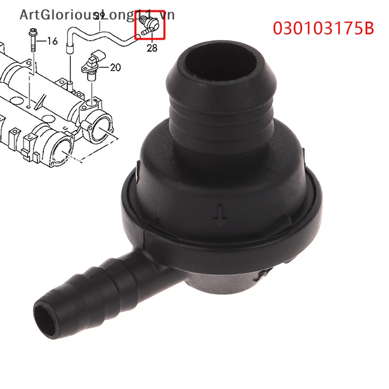 Van Thông Gió Tương Thích Với Audi Seat Skoda 1.2 / 1.4 TSI 030103175Van Xe Hơi Thay Thế Chuyên Dụng Chất Lượng Cao