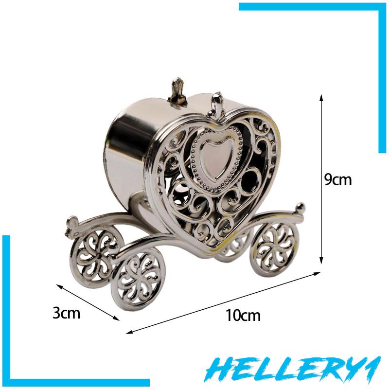 Bộ 12 Hộp Đựng Kẹo Hình Trái Tim Dùng Cho Tiệc Cưới