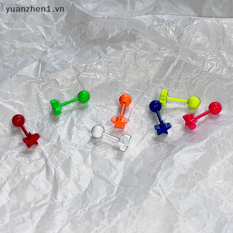 1 Khuyên Tai Ngôi Sao Dạ Quang Thời Trang Nữ Tính