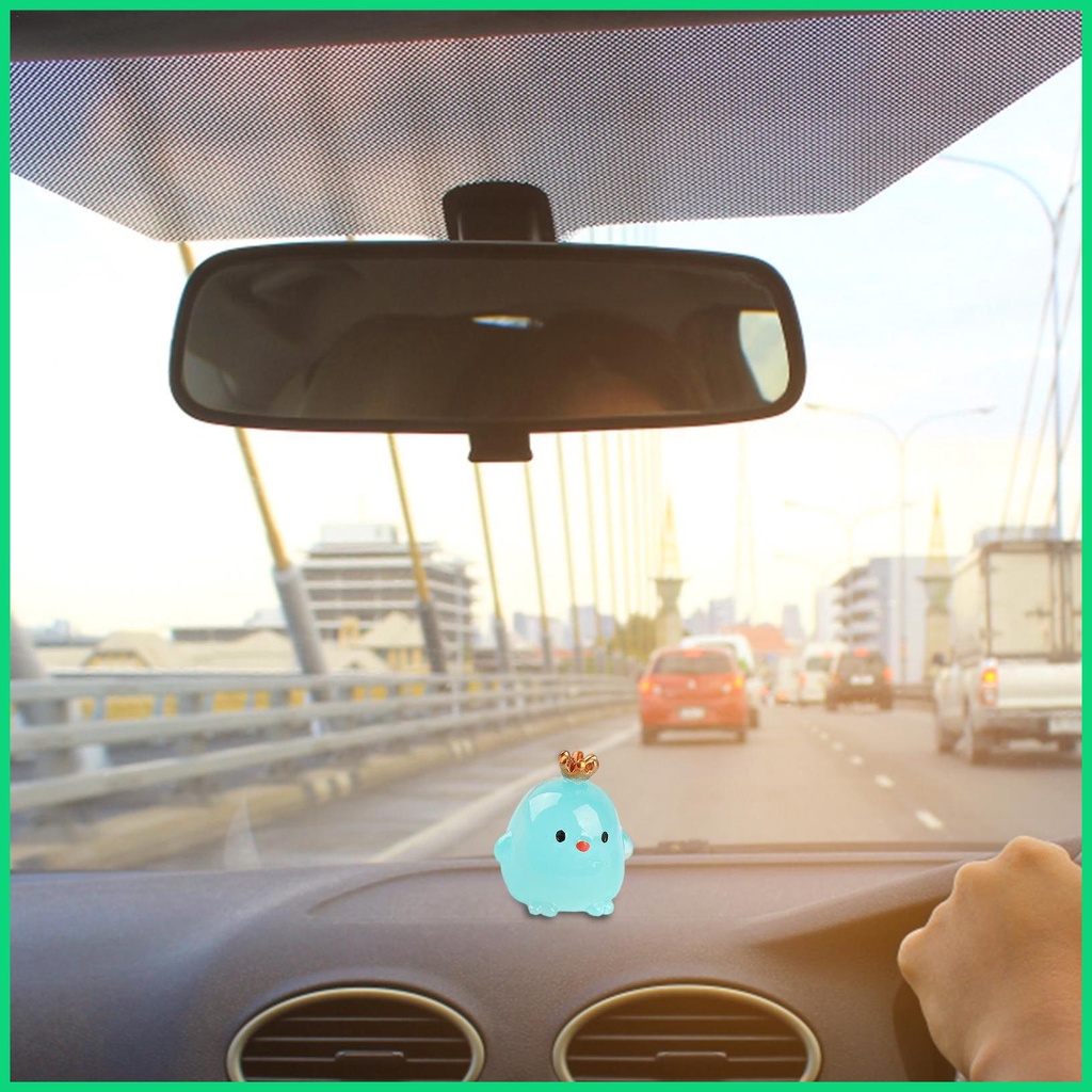 Vịt Đồ Chơi Phát Sáng Bằng Nhựa Resin Dễ Thương Dành Cho Phòng Trẻ Em