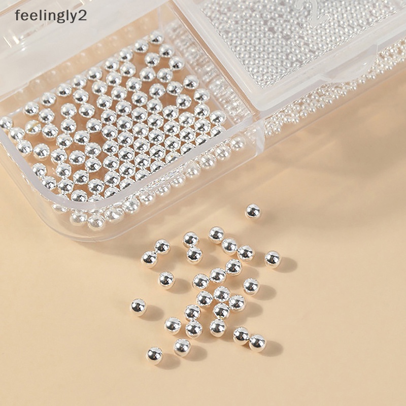 Hộp 6 Ngăn Đựng Hạt Kim Loại Mini Tự Trang Trí Móng Tay 3D