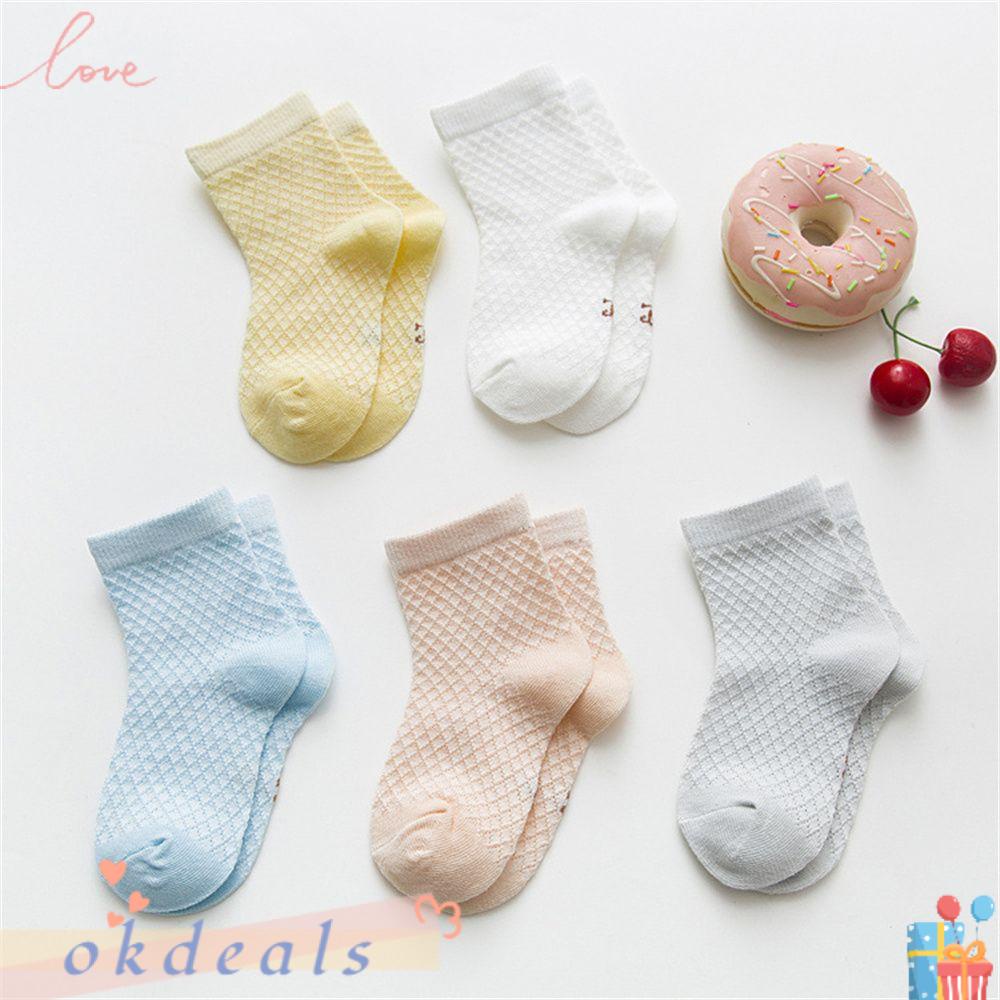 OKDEALS Vớ Cotton NhiềU MàU Dễ Thương Cho Bé (2-9 TuổI)