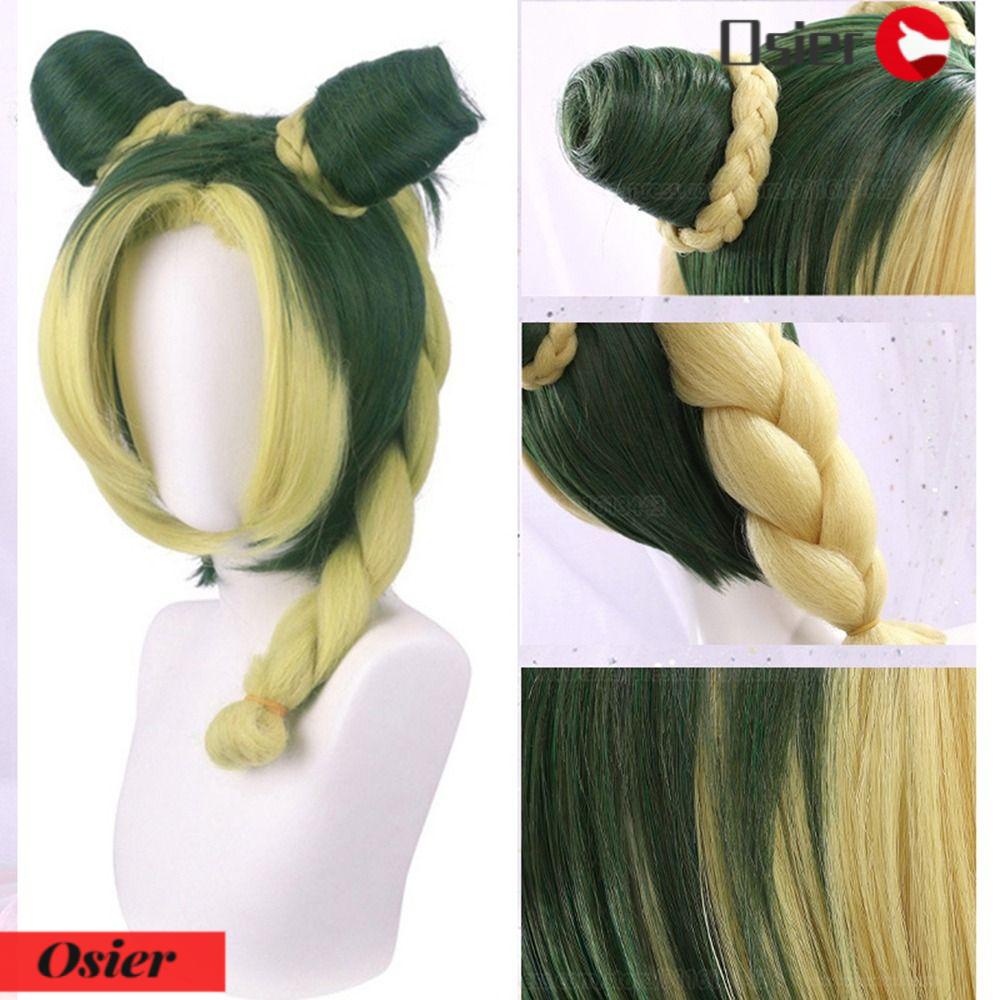 OSIER1 Tóc Giả Bằng Sợi Tổng Hợp Chịu Nhiệt Cao Hóa Trang Nhân Vật Anime Dễ Thương Cho Nam Và Nữ