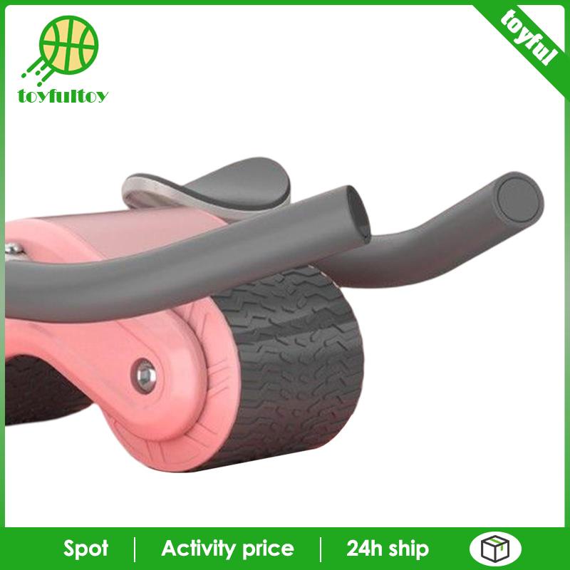 Bánh Xe Đôi Rộng Hỗ Trợ Tập Cơ Bụng Tại Nhà Tiện Dụng