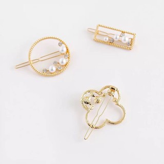 kẹp tóc đính đá phong cách hàn quốc