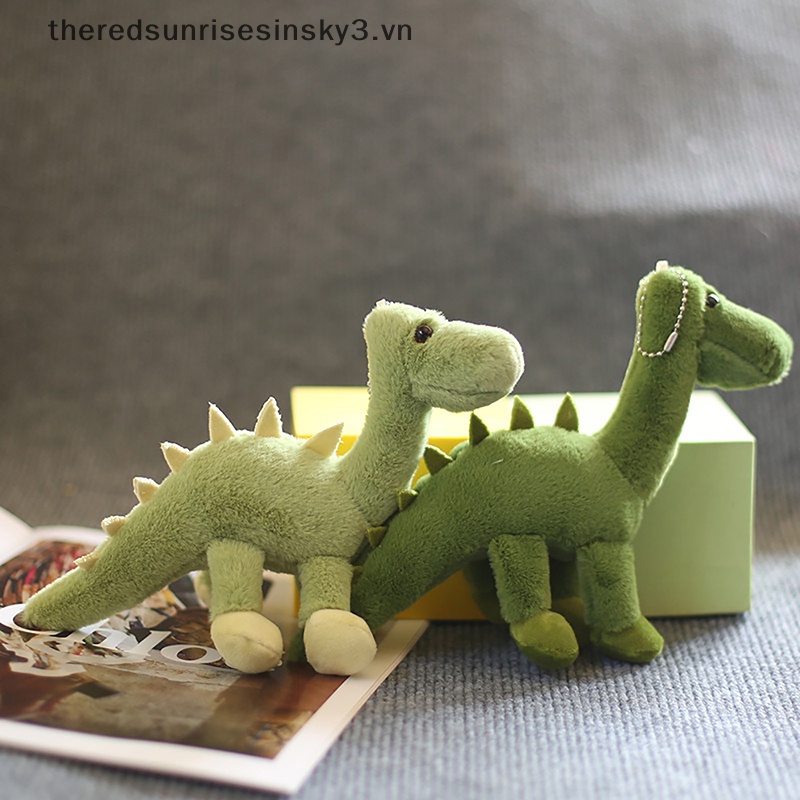 1 Móc Khóa Hình Khủng Long Nhồi Bông Dễ Thương