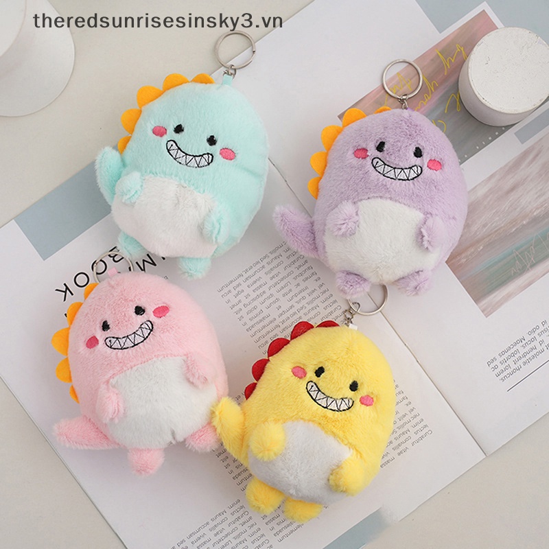 1 Móc Khóa Khủng Long Nhồi Bông Ngộ Nghĩnh Thời Trang