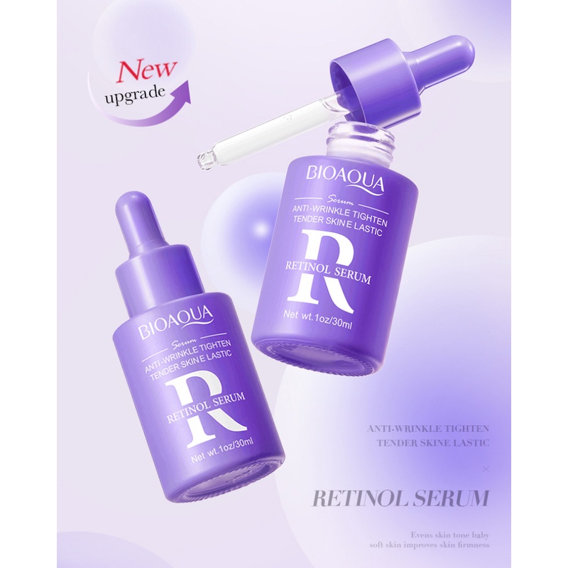 Serum BIOAQUA Retinol Giữ Ẩm Chống Lão Hóa / Nếp Nhăn Làm Săn Chắc Và Sáng Da 30ml