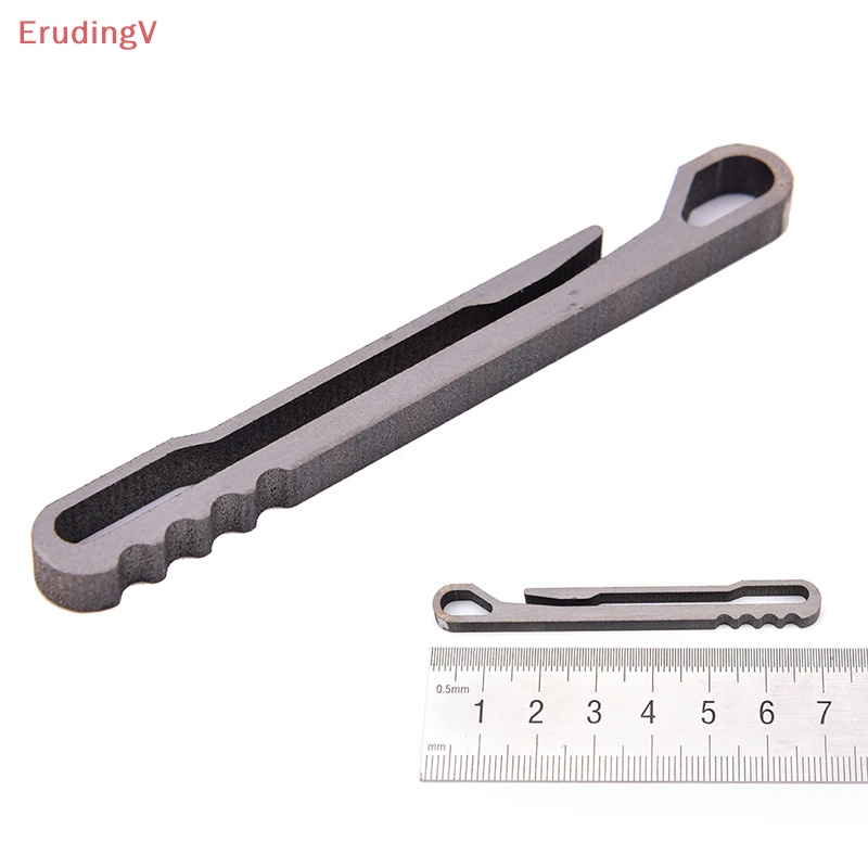 [ErudingV] 1 Chiếc Móc Treo Chìa Khóa Bằng Hợp Kim Titan Đa Năng Nhanh Chóng