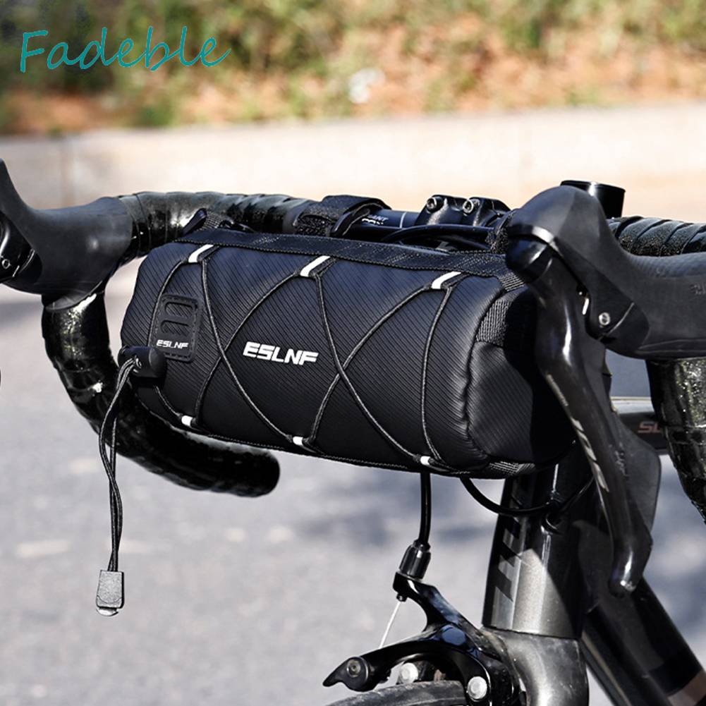 Túi Lưới Đeo Vai Nhiều Ngăn Màu Phản Quang Thời Trang Sang Trọng Cho Xe Đạp