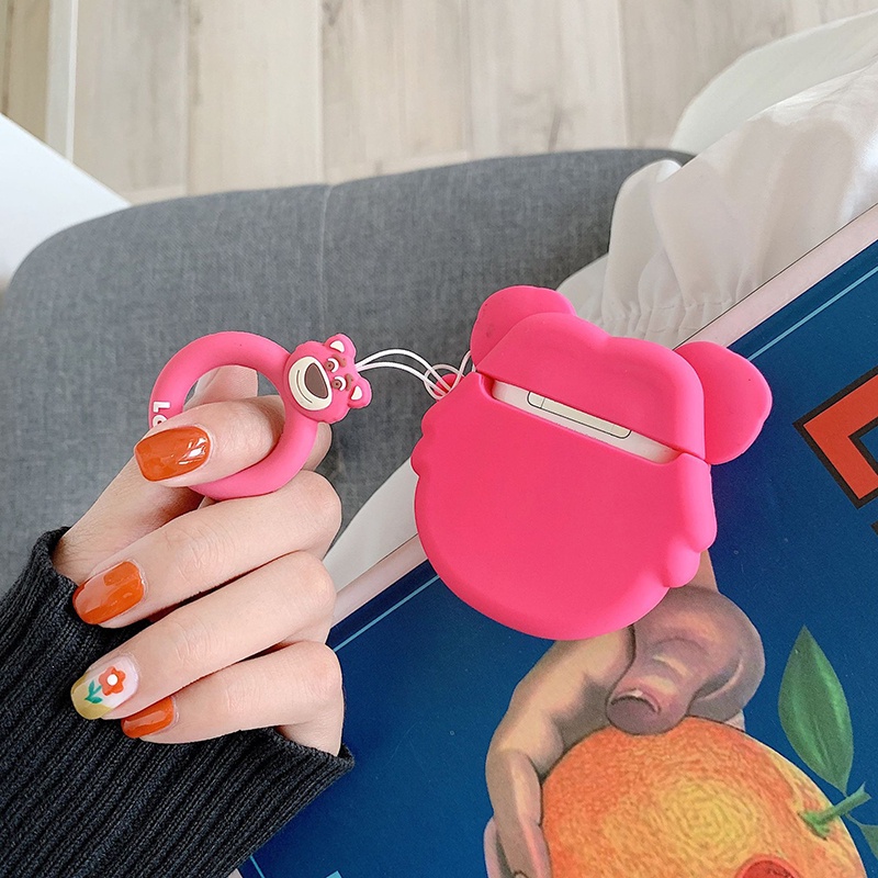 Vỏ Bảo Vệ Hộp Sạc Tai Nghe Airpods Bằng Silicon Họa Tiết Hoạt Hình Dễ Thương