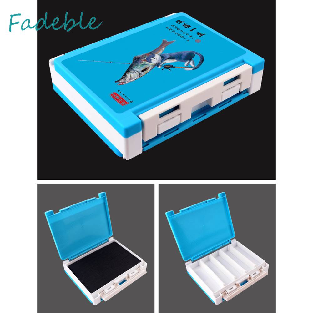 Hộp Đựng Dụng Cụ Câu Cá Hai Mặt Chống Thấm Nước Tiện Dụng