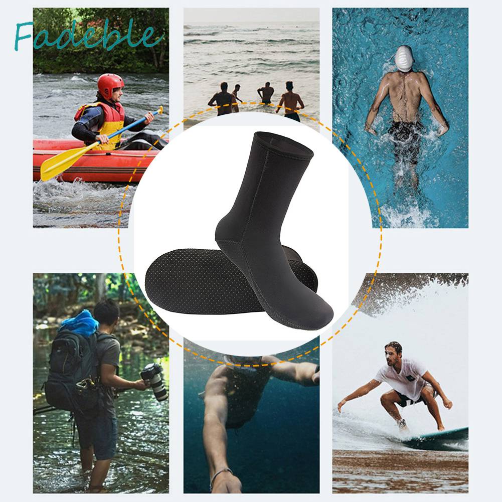 Vớ Đi Biển Bằng Cao Su Tổng Hợp Chống Trượt Chống Mài Mòn Cho Nam Và Nữ