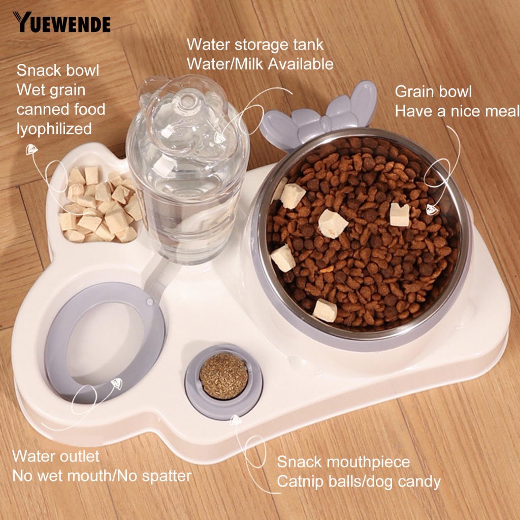 Tô Đựng Thức Ăn Nước Uống Có Thể Tháo Rời Cho Thú Cưng