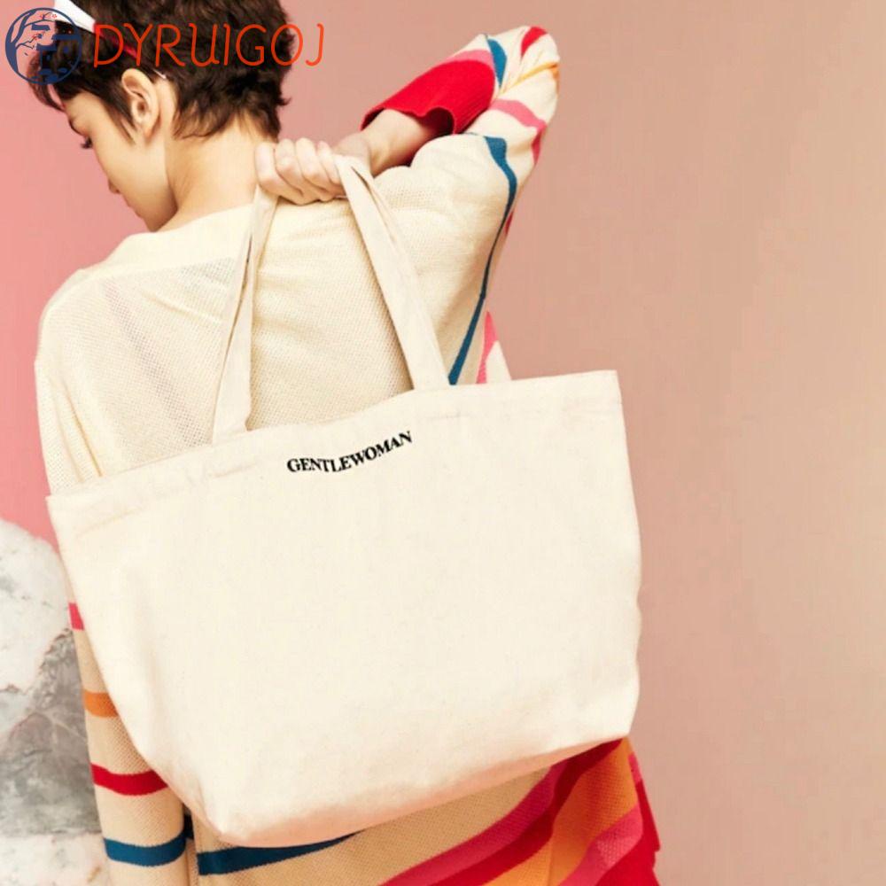 DYRUIDOJ Túi Xách Canvas Cỡ Lớn In Họa Tiết Thời Trang Cho Nữ