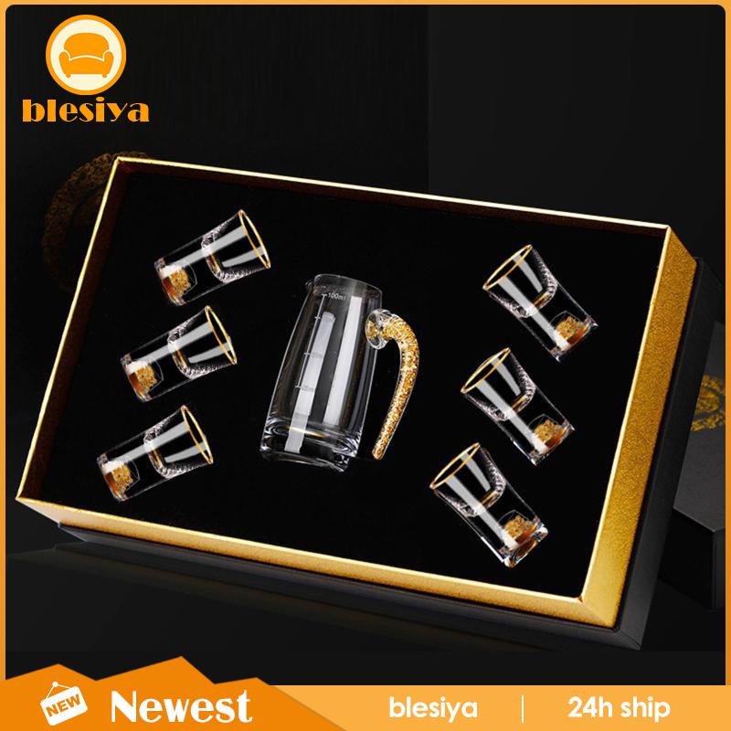 Bộ Đồ Dùng Ăn Uống Bằng Lá Vàng Cho Quán Bar