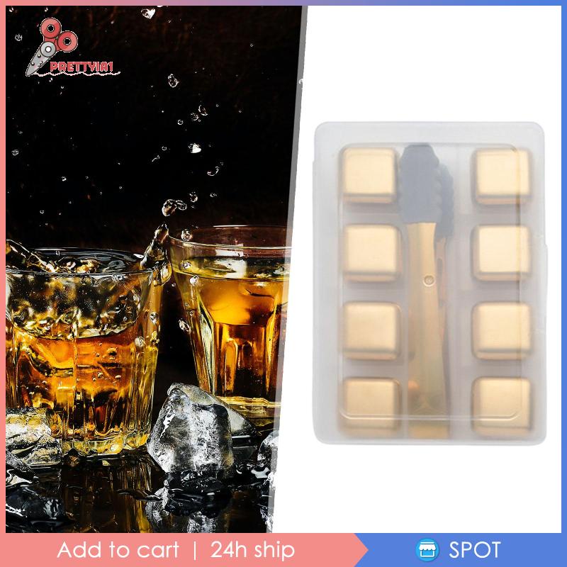 Đá Inox Làm Lạnh Đồ Uống Tái Sử Dụng Tiện Lợi