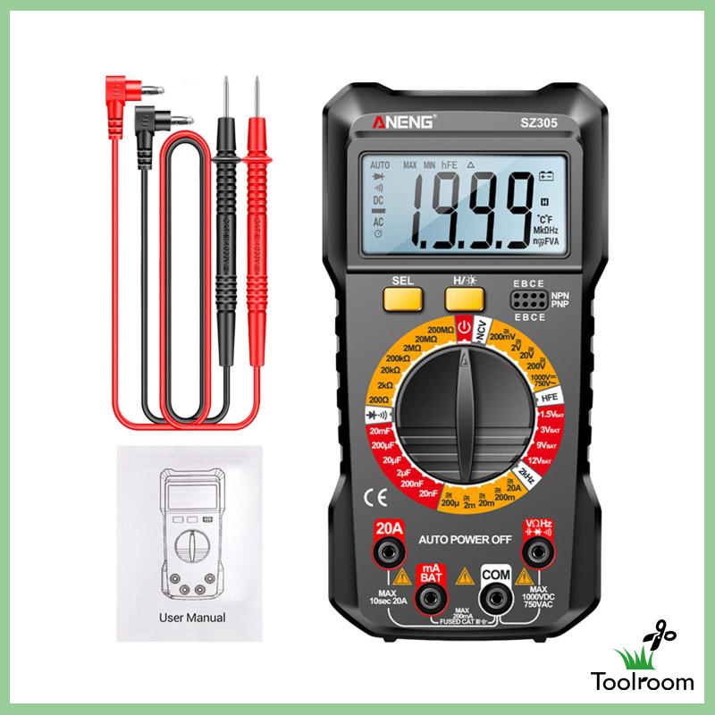 Vôn Kế Kỹ Thuật Số DC Không Tiếp Xúc Có Màn Hình LCD