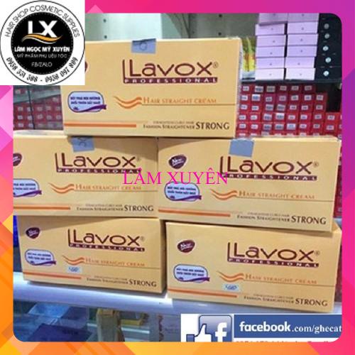 Thuốc duỗi tóc Lavox 500ml CAM ❌ chính hãng ❌ dành cho mọi loại tóc hương thơm nhẹ cặp 2 hủ ( 1 và 2) duỗi mềm bóng tóc❌