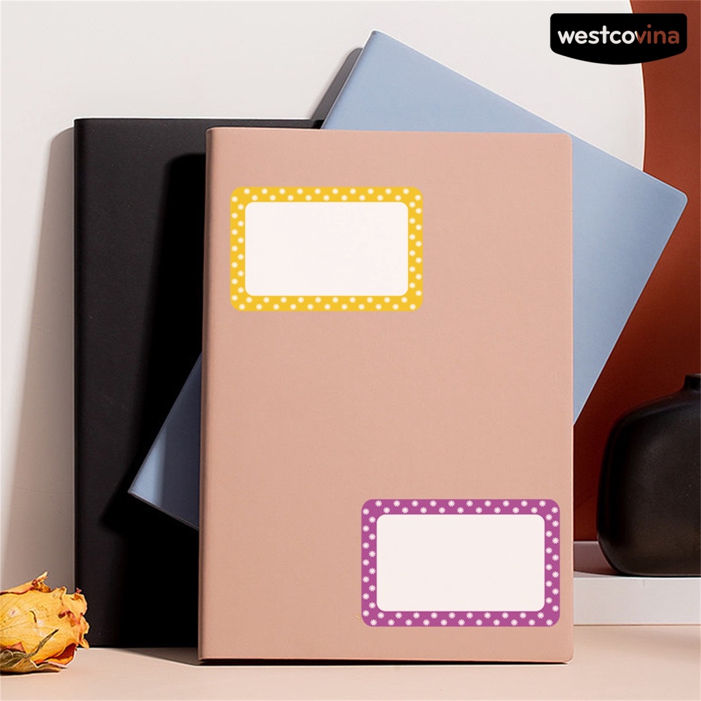 [WSTN] [WSTN] [WSTN]✎1 Cuộn Nhãn Dán Tự Dính Có Thể Tháo Rời Dùng Ghi Tên Cá Nhân