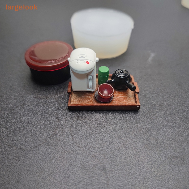 Khuôn Silicone Tạo Hình Ấm Trà Mini Trang Trí Nhà Búp Bê