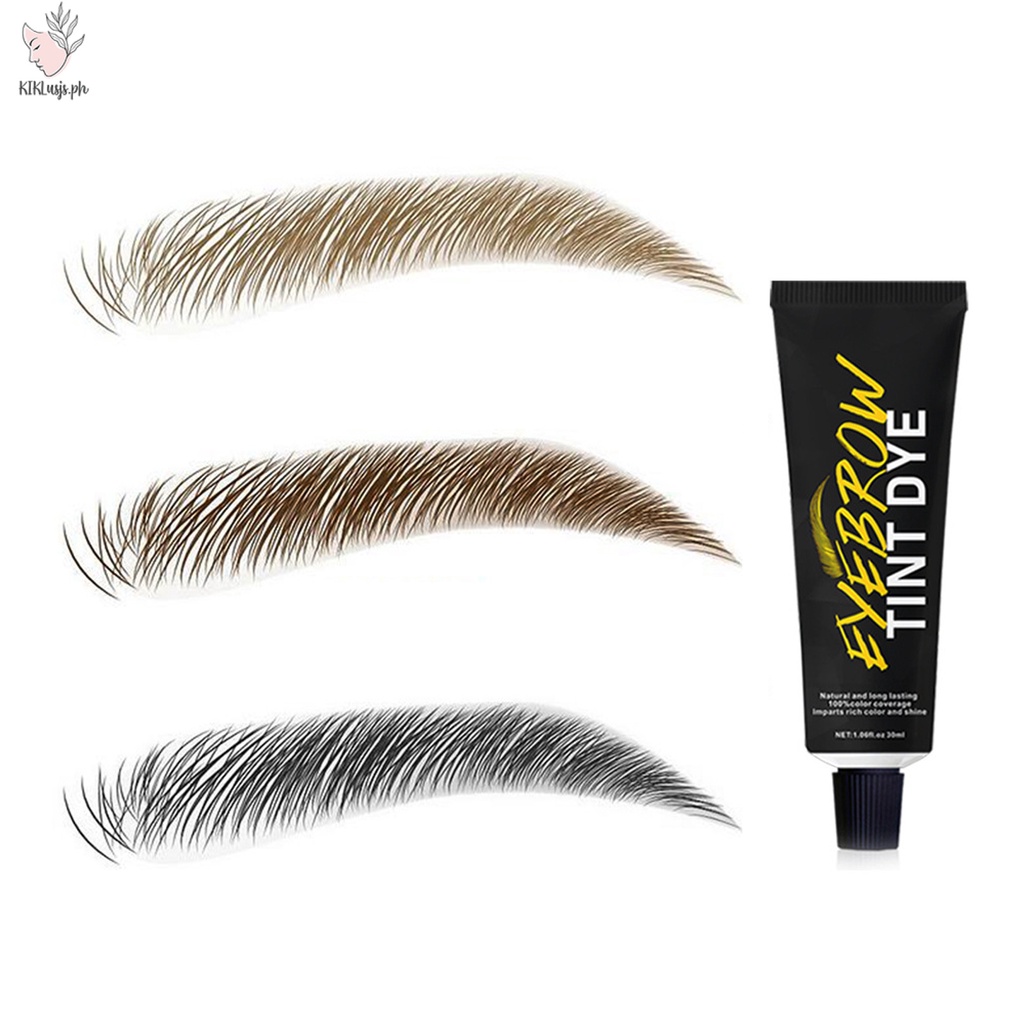 Tl Bộ Kem Nhuộm Lông Mày Bán Vĩnh Viễn Kèm Cọ Không Thấm Nước Lâu Trôi