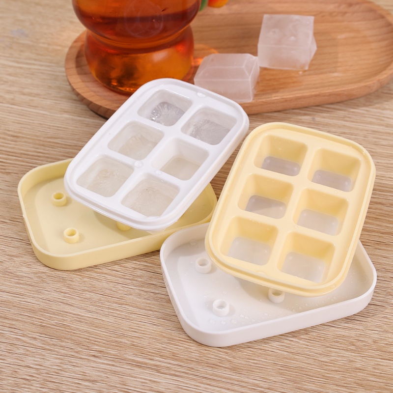 [Featured] Khay Làm Đá Viên / Cà Phê / Bia / Món Tráng Miệng DIY Có Nắp Đậy Dễ Sử Dụng Dành Cho Mùa Hè